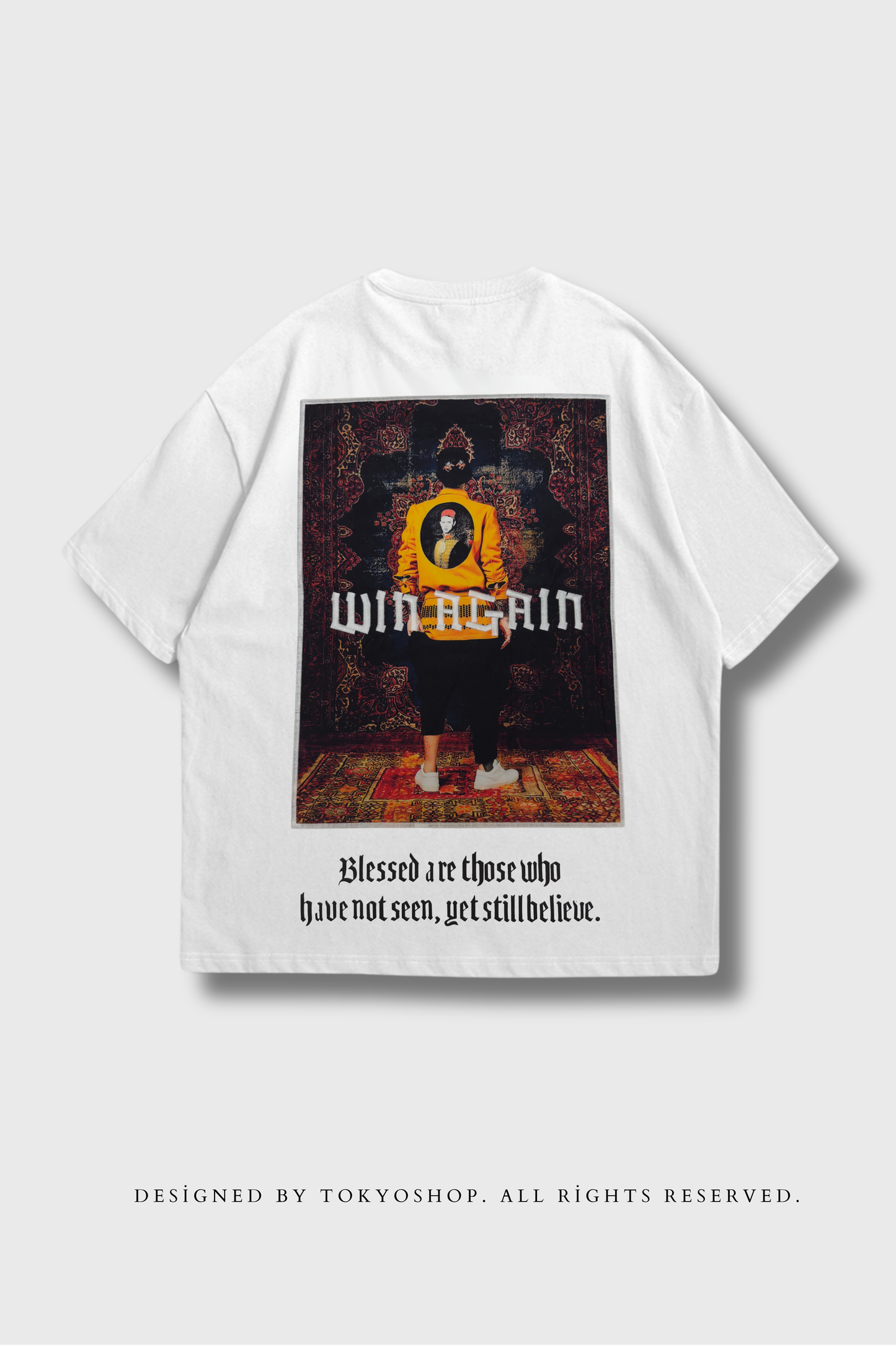 WIN AGAIN Oversize T-shirt