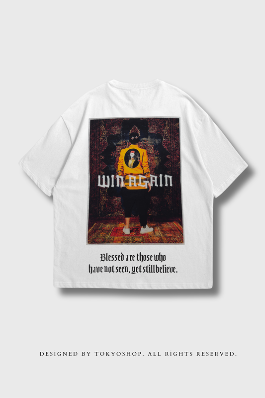 WIN AGAIN Oversize T-shirt