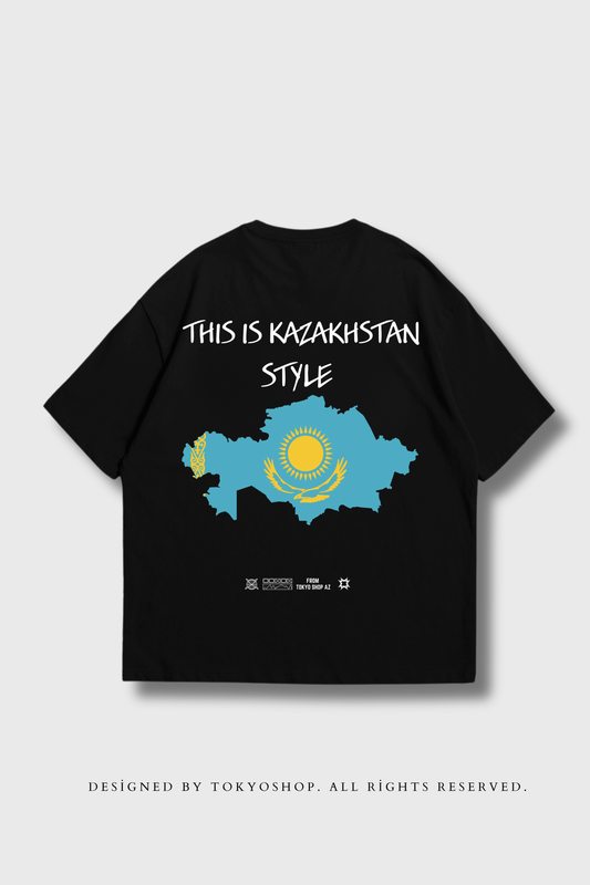 Kazakhstan Style Oversize T-shirt