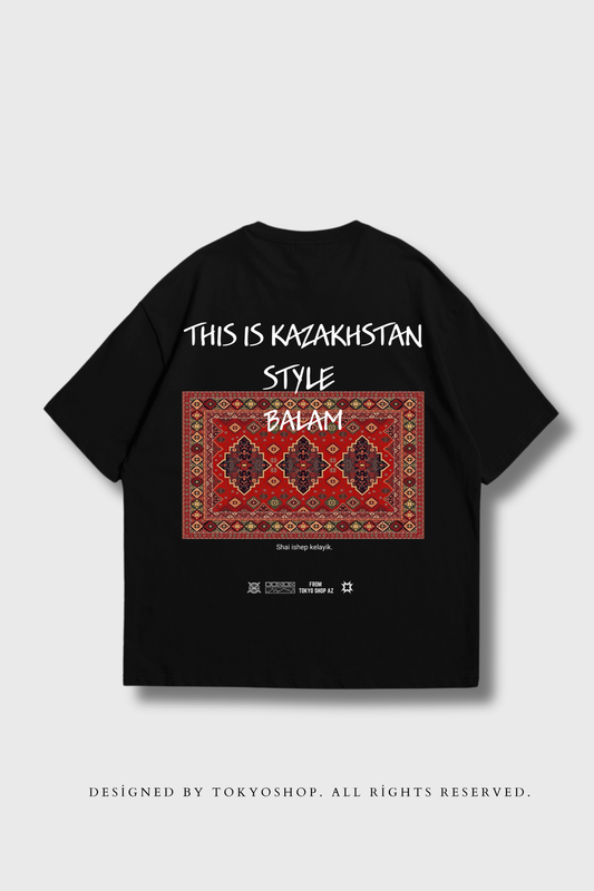 This Is Kazakhstan Style Oversize T-shirt V2